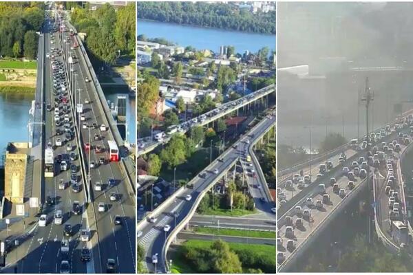 GUŽVE U BEOGRADU, NA ZRENJANINSKOM PUTU ZAKRČENJE: Ovaj deo grada zaobiđite u širokom luku! (FOTO)