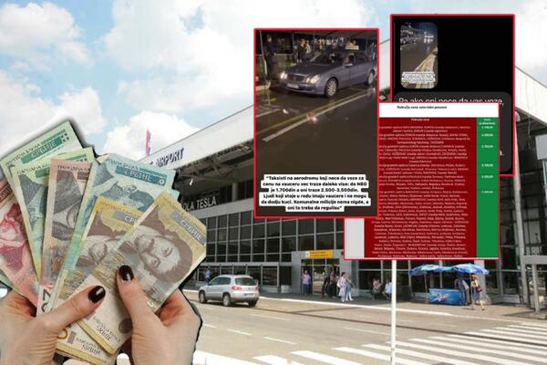 "NA AERODROMU NEĆE DA VOZE ZA CENU NA VAUČERU": Evo da li je TAKSISTA dužan da ga UZME, rešili smo NEDOUMICU!