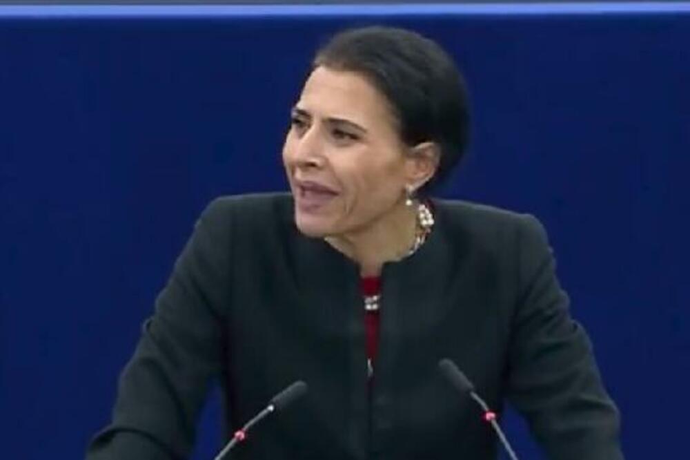 POTEZ ZA PAMĆENJE ZA GOVORNICOM EVROPSKOG PARLAMENTA: O ovoj poslanici BRUJI CEO SVET! (VIDEO)
