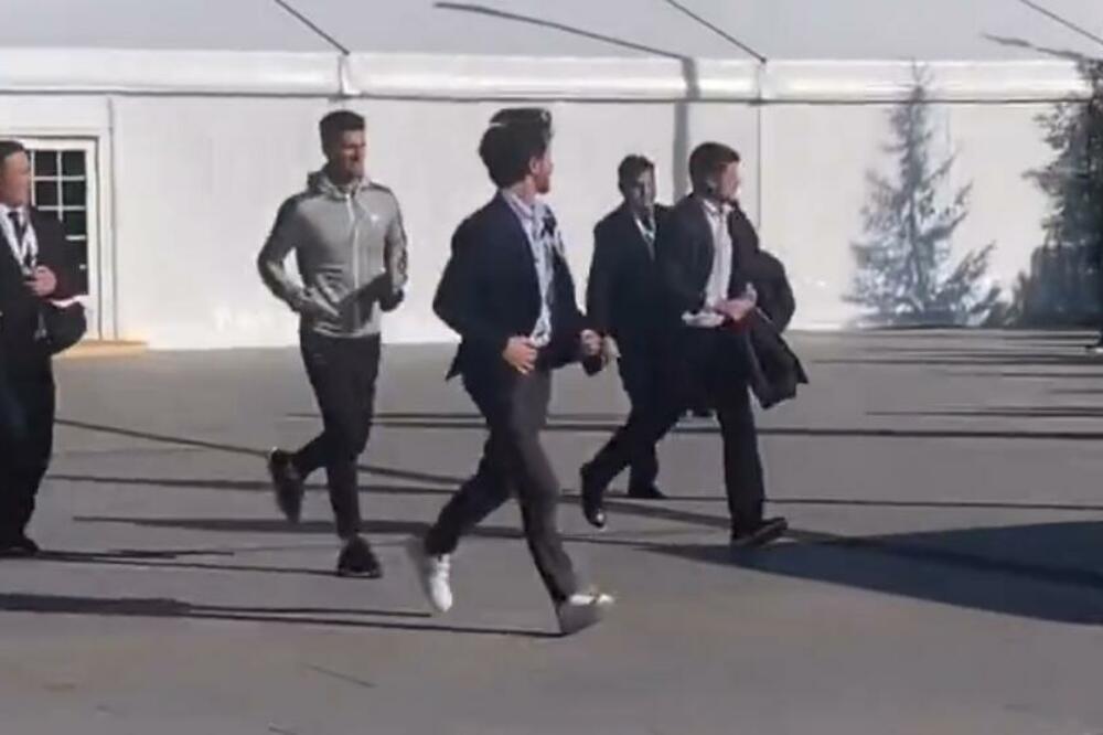 HIT SCENA IZ ASTANE! Đokovića juri HORDA telohranitelja, pa da li su realni? (VIDEO)