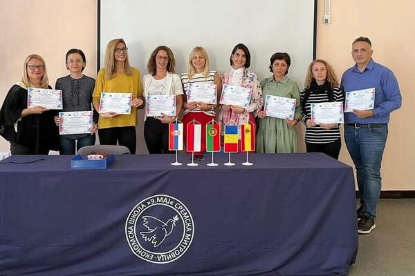 UČENICI EKONOMSKE ŠKOLE "9. MAJ" U SREMSKOJ MITROVICI UGOSTILI VRŠNJAKE IZ EVROPE U OKVIRU ERASMUS+ MOBILNOSTI