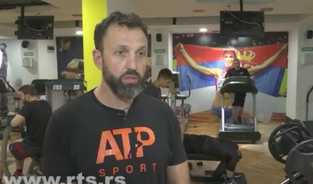 Miloš Marjanović, vlasnik teretane