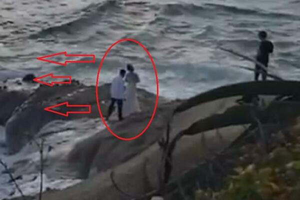 MLADENCI HTELI ROMANATIČNI MOMENAT, SVE JE POSTALO UŽAS: Niko nije mogao ovo da zamisli, horor trenutak snimljen!