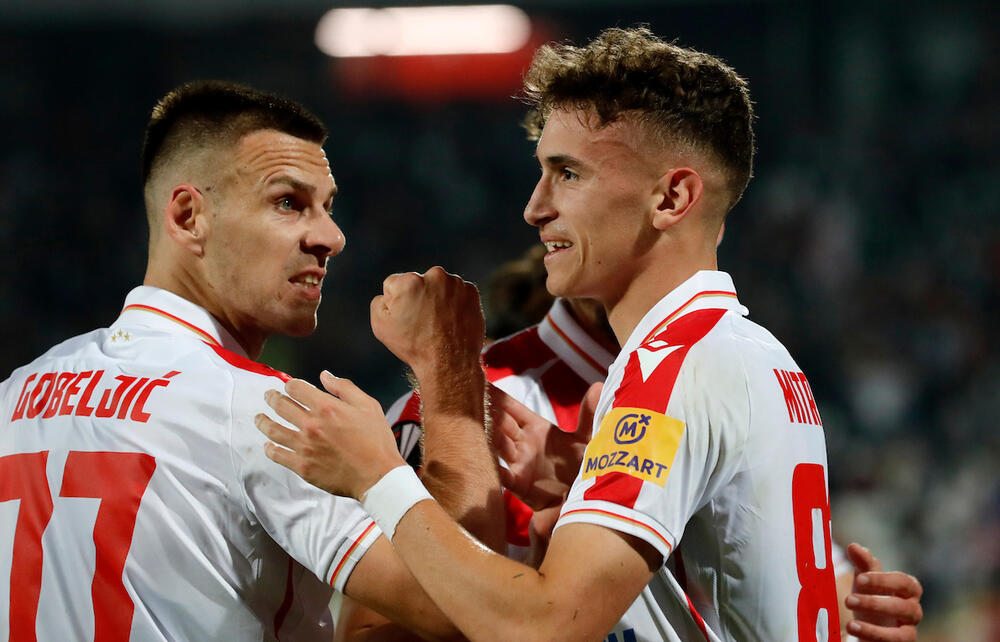 Marko Gobeljić, Stefan Mitrović Crvena zvezda