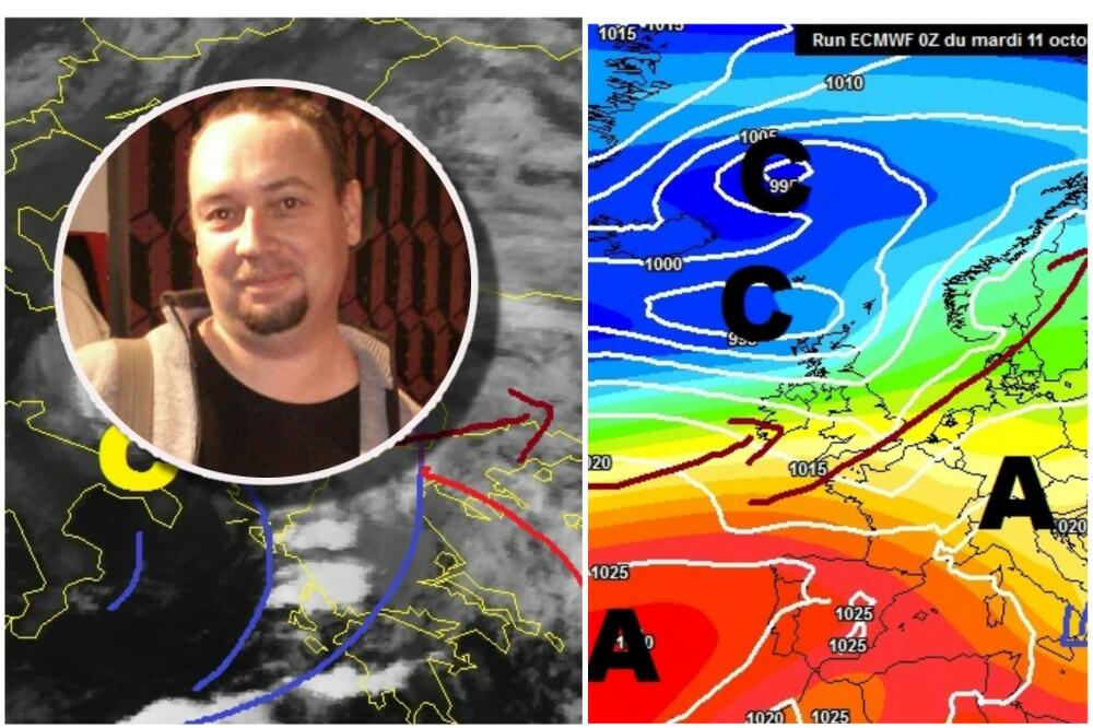 OLUJČINA JURIŠA KA NAMA, TRENUTNO JE IZNAD SLOVENIJE: Meteorolog Čubrilo objavio NOVU PROGNOZU, evo šta nas čeka