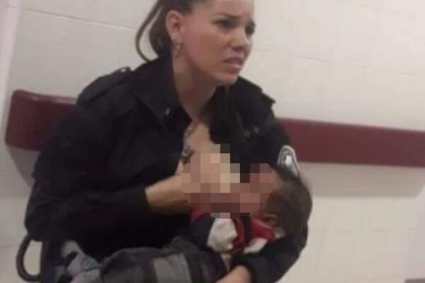 POLICAJKA JEDNIM POTEZOM ODUŠEVILA SVE: Njena fotografija obišla PLANETU! (FOTO)