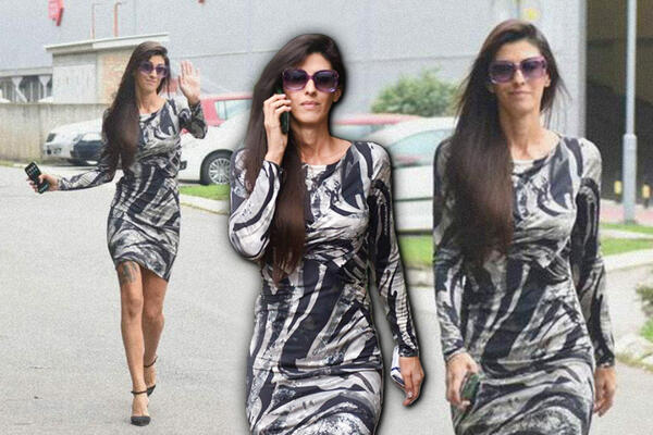 NAPUSTILA ZGRADU! Jelena Jovanović u ovakvom stanju izašla iz stanice policije na Novom Beogradu (FOTO)