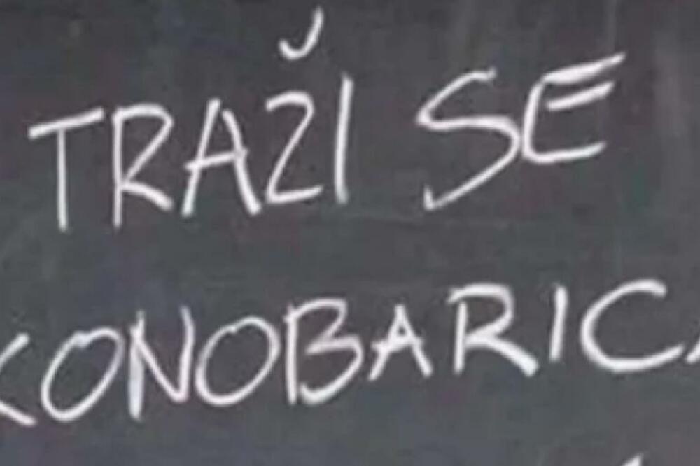 "TRAŽI SE KONOBARICA S VELIKIM..." Sraman oglas za posao kruži internetom, PONIŽAVAJUĆE ZA SVAKU ŽENU (FOTO)