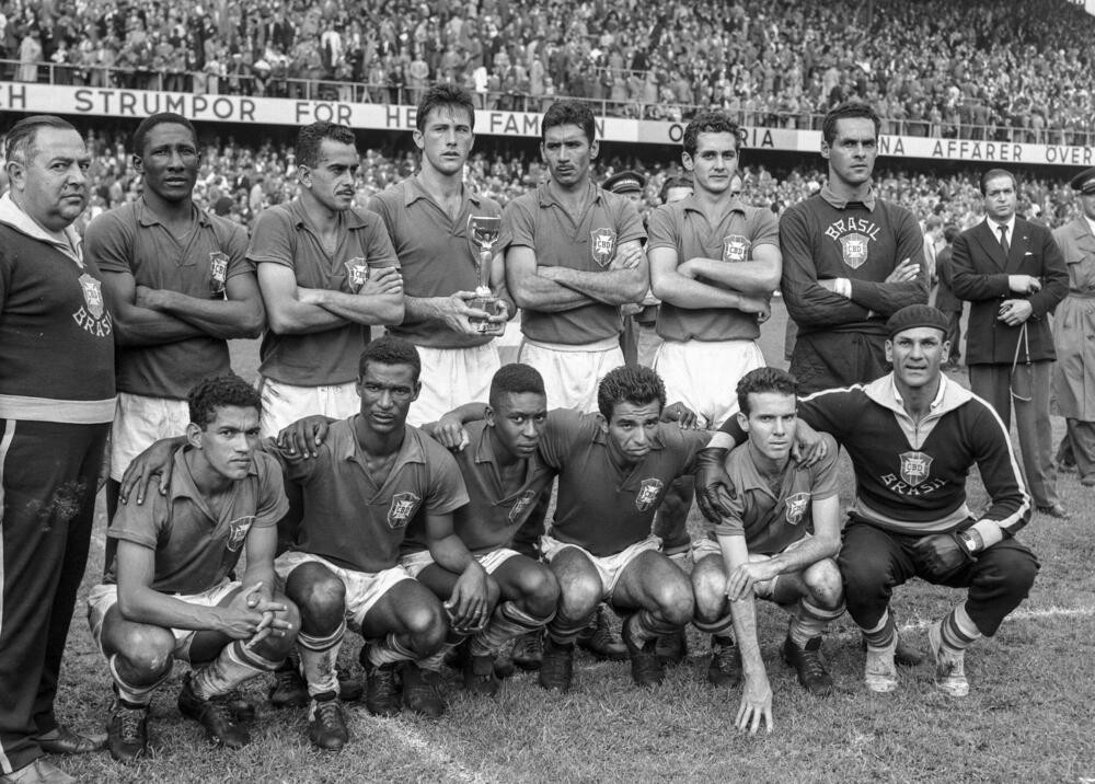 Pele, Fudbalska reprezentacija Brazila, Svetsko prvenstvo u fudbalu 1958