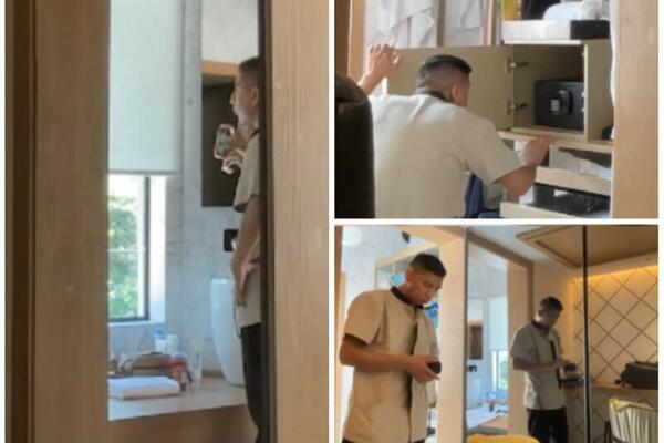OSTAVIO JE KAMERU UKLJUČENU U SVOJOJ HOTELSKOJ SOBI: Kada je video šta je na njoj, sledio se u mestu! (VIDEO)