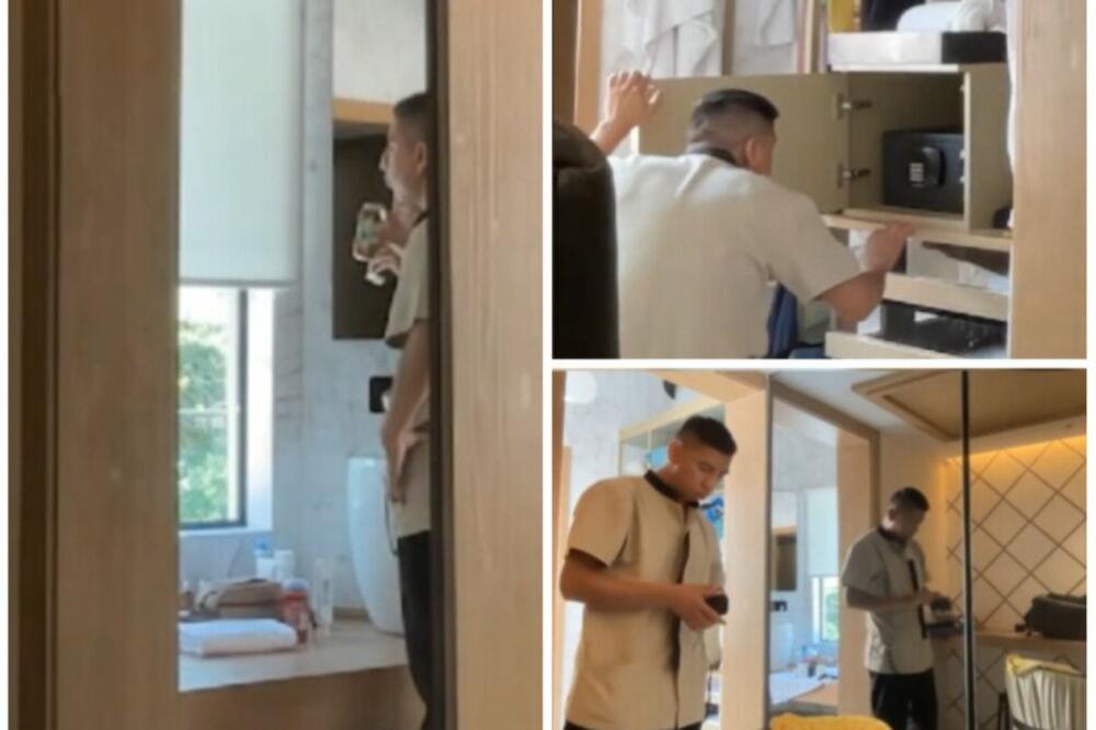 OSTAVIO JE KAMERU UKLJUČENU U SVOJOJ HOTELSKOJ SOBI: Kada je video šta je na njoj, sledio se u mestu! (VIDEO)