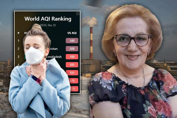 "ZBOG LOŠEG VAZDUHA GODIŠNJE U SRBIJI UMRE 6.000 LJUDI": Dr Plavšić za Espreso otkrila SVE o AEROZAGAĐENJU!