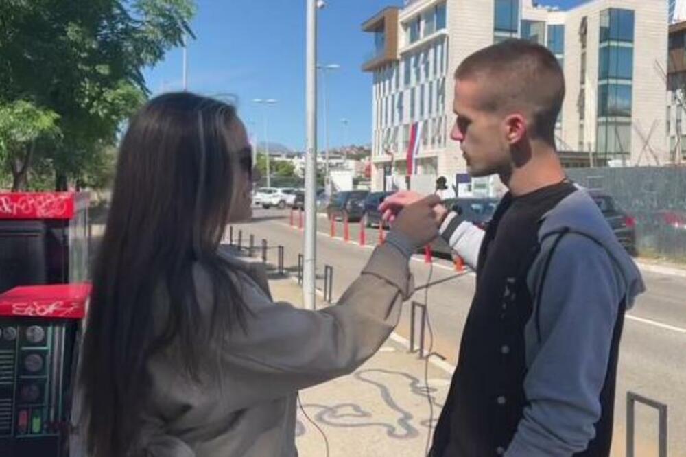 MLADOG CRNOGORCA PITALI O POLITIČARU, ZBOG ODGOVORA SVI PLAČU OD SMEHA: Nećete moći da se SUZDRŽITE! (VIDEO)