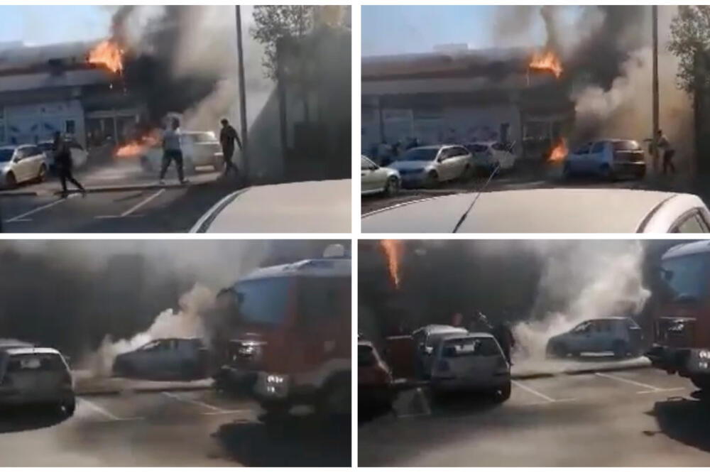 NOVI SNIMCI BUKTINJE U PANČEVU: Vatra GUTALA SVE PRED SOBOM, borba sa STIHIJOM na svu sreću OKONČANA ! (VIDEO)