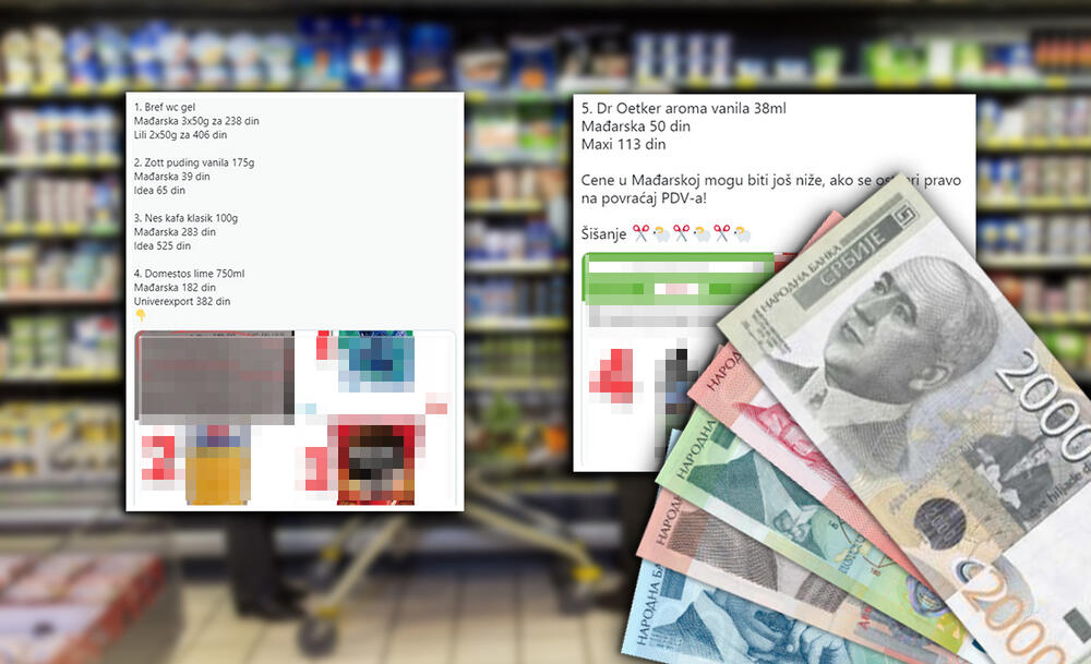 Prodavnica, Cene, Proizvodi