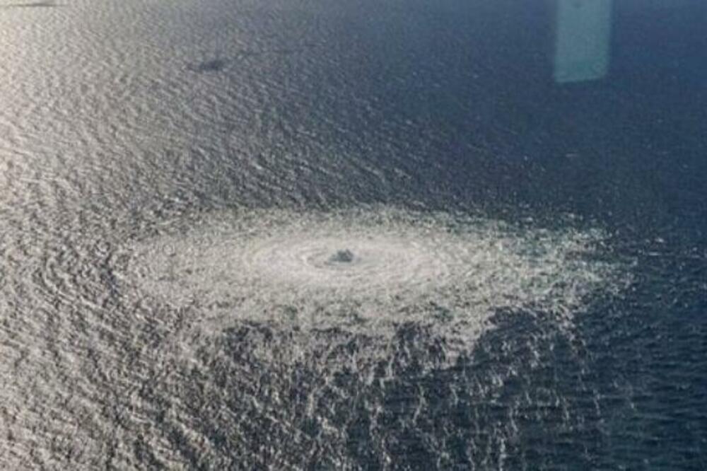 OBJAVLJEN SNIMAK SEVERNOG TOKA: Ovako izgleda oštećeni deo GASOVODA (FOTO) (VIDEO)