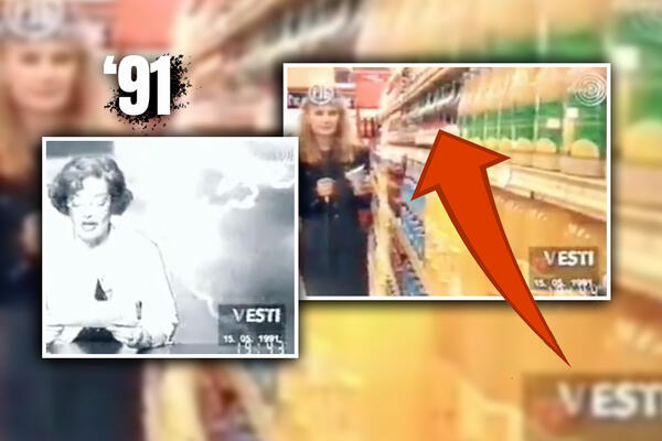 SNIMAK IZ DNEVNIKA 1991. GODINE MNOGE JE UZNEMIRIO! Voditeljka pričala o inflaciji tada, ZVUČI POZNATO? (VIDEO)