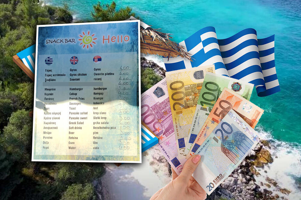 DAĆETE MI JEDAN GIROS I JEDNOG PE***A: Grci preveli jelovnik na srpski pa nasmejali do SUZA! (FOTO)