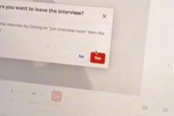 BAHATO PREKINUO POZIV TOKOM INTERVJUA ZA POSAO : Evo šta ga je IZNERVIRALO, razlog je BIZARAN! (VIDEO)