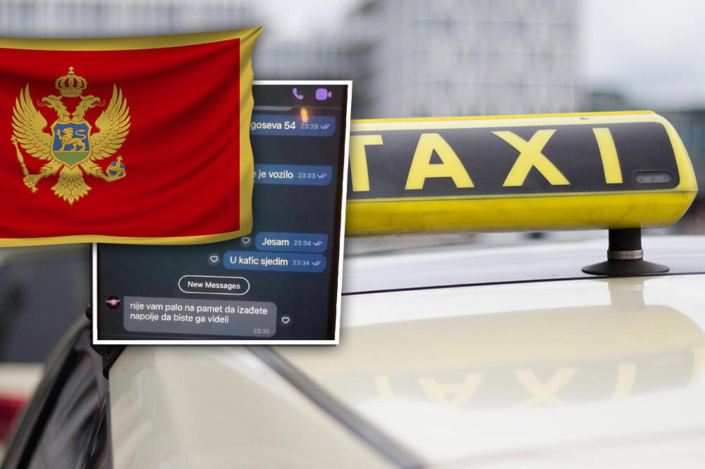 CRNOGORAC POZVAO TAKSI NA VRAČARU I NE NIJE VIC! Taksista doživeo POMRAČENJE, kad vidite poruke biće vam jasno FOTO