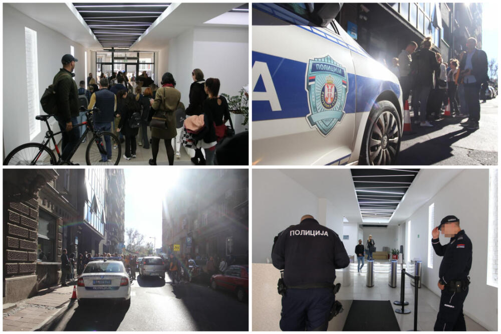 DOJAVA O BOMBI NA 11 LOKACIJA U BEOGRADU: Na meti napada i Adria Media Group (FOTO)