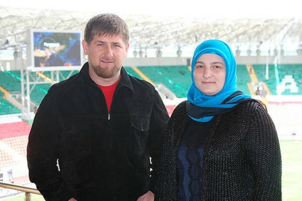 Ramzan Kadirov sa suprugom