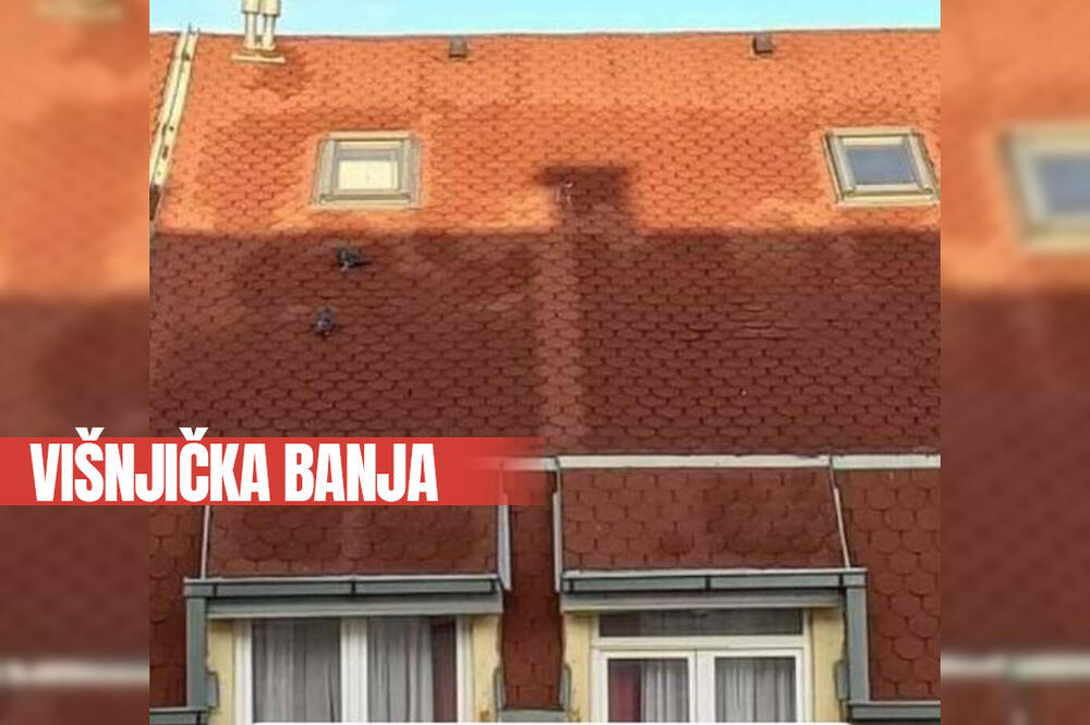ČUDO U VIŠNJIČKOJ BANJI! Ljudi gledaju šta je na krovu i ne veruju šta se UKAZALO! (FOTO)