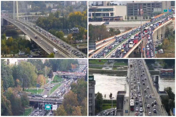 KRKLJANAC, A TEK JE 3 SATA: Beograđani beže na PRODUŽENI VIKEND, u ovim delovima grada je NAJGORE! (FOTO)