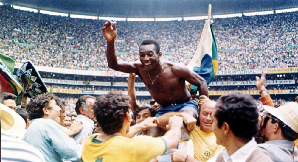 Pele, Fudbalska reprezentacija Brazila, Mundijal