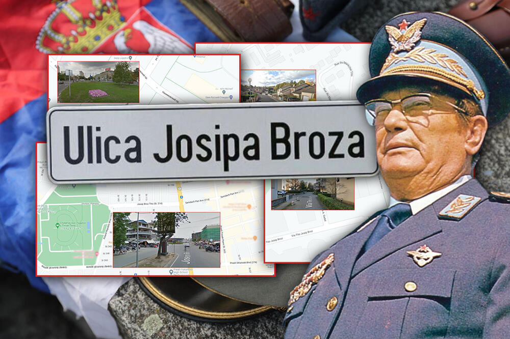 TITOVE ULICE: U svetu odaju počast bivšem predsedniku SFRJ, evo u kojim sve državama nose NJEGOVO IME! (FOTO)