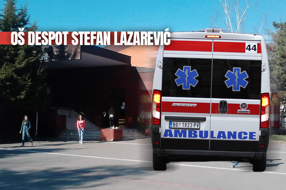 UČENICA PREMINULA ISPRED ŠKOLE U BEOGRADU! Hitna pomoć je mogla samo da konstatuje smrt