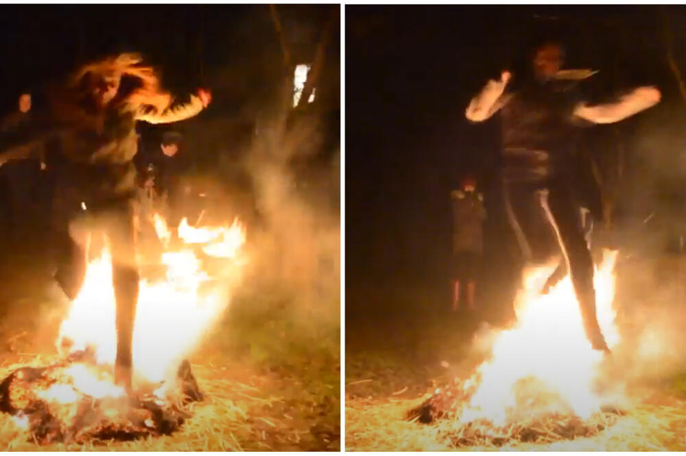 I SRBI IMAJU NOĆ VEŠTICA! Pale vatru ZBOG DECE, a veruje se da ovaj čudan običaj čuva od ZLIH SILA (VIDEO)