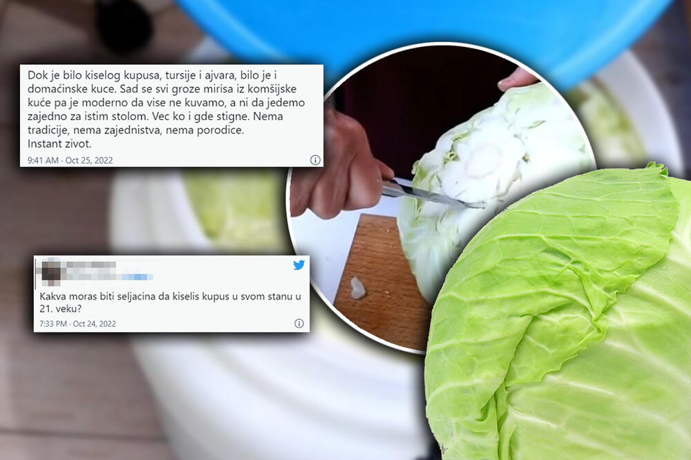 NEKOM SMRDI, A NEKO NEĆE DA JEDE "SMEĆE" IZ MARKETA: Tviteraši naoštrili noževe, ovog puta zbog KISELOG KUPUSA!