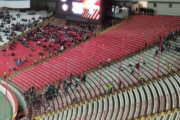 NAVIJAČI TRABZONA PROVOCIRALI NA MARAKANI! Mizerna brojka Turaka u kavezu (VIDEO/FOTO)