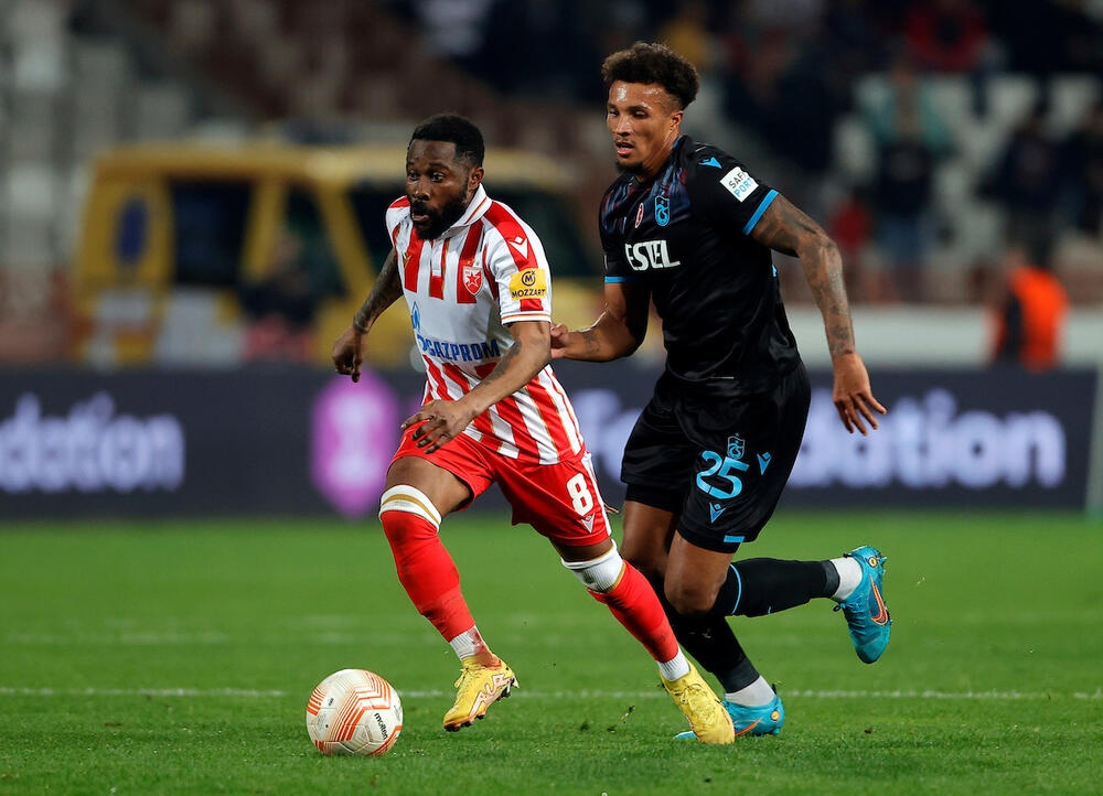 Detalj sa utakmice Crvene zvezde i Trabzona