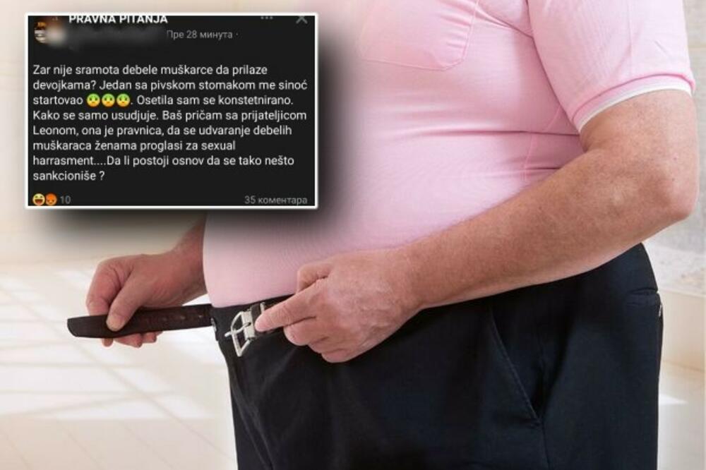 "ZAR NIJE SRAMOTA DEBELE MUŠKARCE DA PRILAZE DEVOJKAMA?" Sunčica izazvala SKANDAL PITANJEM, traži PRAVNU ZAŠTITU!