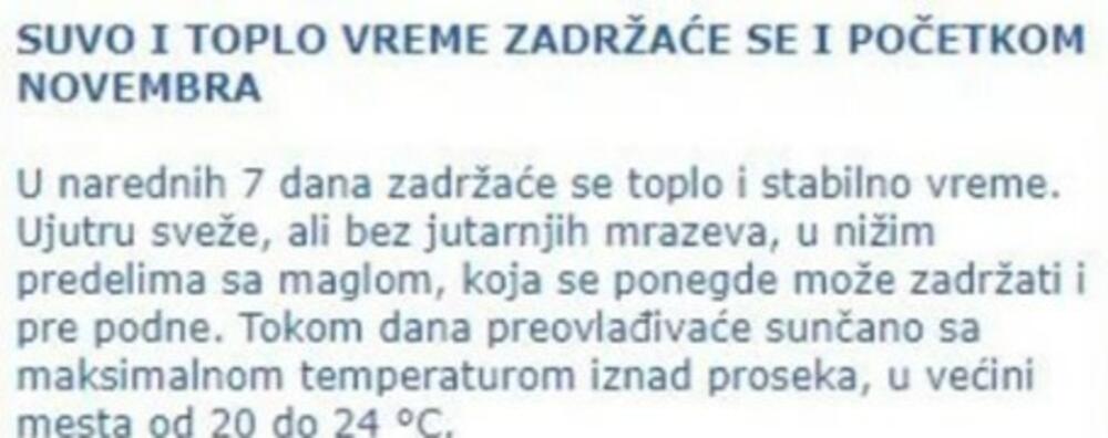 prognoza