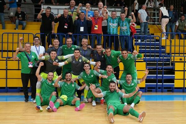 FUTSALERI LOZNICE U OSMINI FINALA LIGE ŠAMPIONA! Prvak Srbije sa TRI POBEDE u elitnom društvu (FOTO)