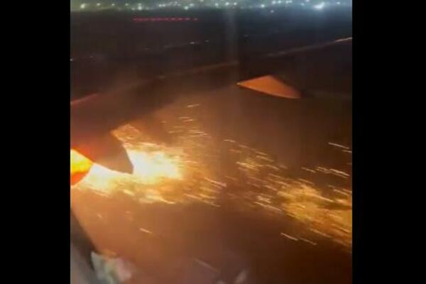 SNIMAK KOJI ĆE VAS ZALEDITI NASTAO JE U AVIONU: Jeziva stvar je DOSPELA NA INTERNET, putnici ostali FRAPIRANI VIDEO