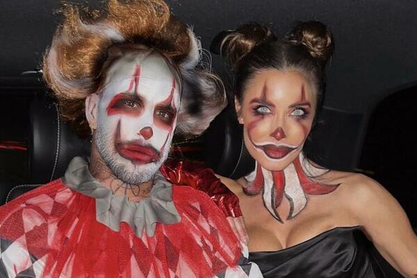 VODITELJKA I ČUVENI FUDBALER U ŠOK IZDANJU ZA NOĆ VEŠTICA: Njega nikad ne biste poznali, a ona PRŽI i ovako! (FOTO)