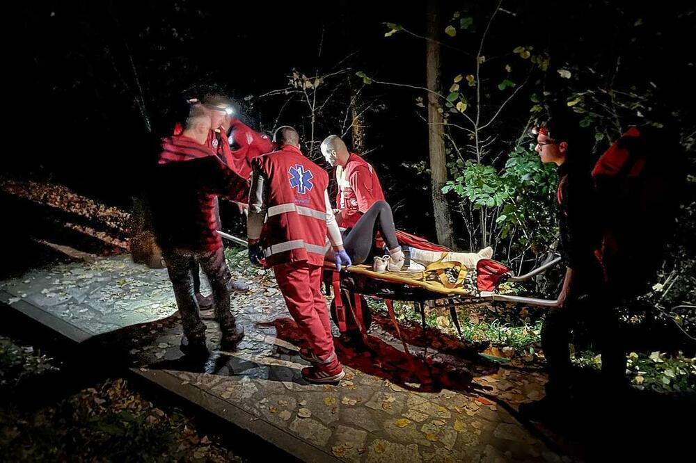 Gorska služba spasavanja / ilustracija