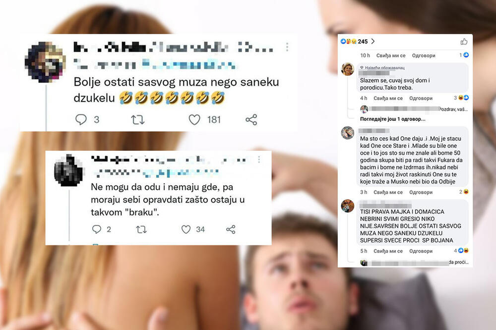 "BOLJE SASVOG MUŽA NEGO SANEKU DŽUKELU": Konzilijum "Slavica" na Tviteru komentariše PREVARE u BRAKU, HIT! (FOTO)