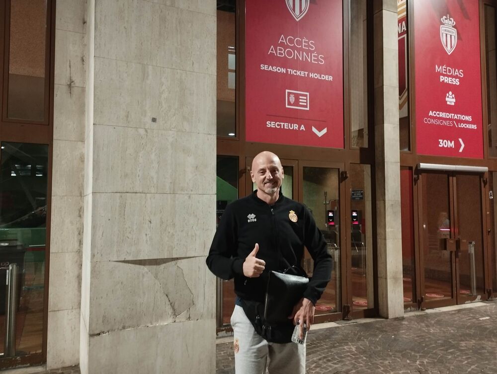 Saša Obradović tokom intervjua za portal Espreso u Monaku u novembru 2022. godine