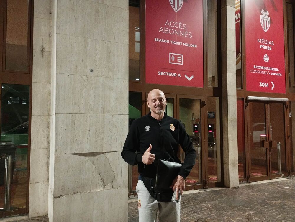 Saša Obradović tokom intervjua za portal Espreso u Monaku u novembru 2022. godine