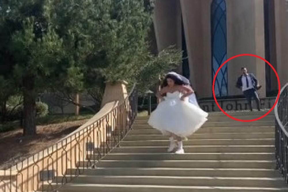 MLADA POBEGLA SA VENČANJA, EVO ŠTA JOJ JE MLADOŽENJA URADIO: Ceo internet bruji o OVOM VIDEU!