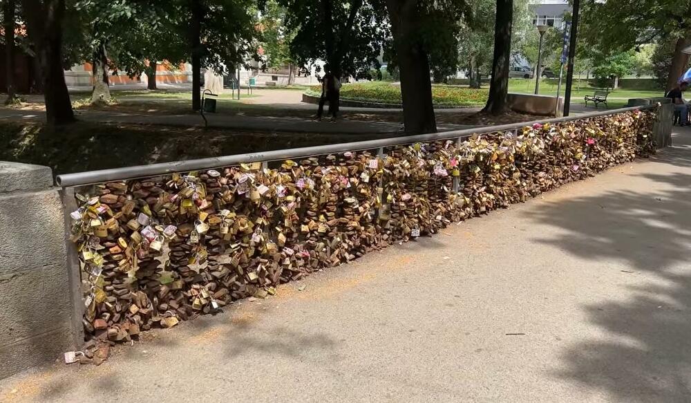 Most ljubavi u Vrnjačkoj banji