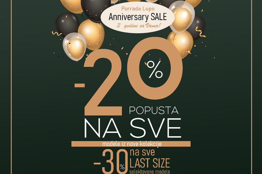 VREME JE DA UGRABITE SVOJE OMILJENE CIPELE: Ne propustite rođendansko sniženje omiljenog italijanskog brenda!