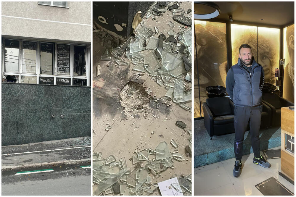 "SALON MI JE UNIŠTEN, ŠTA DA KAŽEM"! Vlasnik frizerskog salona progovorio o eksploziji na Vračaru (FOTO)