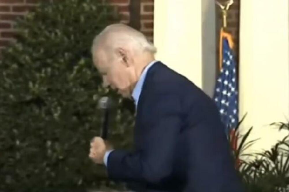 SVE OČI SVETA PONOVO UPRTE U BAJDENA: Pogledajte šta se sada DESILO, kamere sve SNIMILE! (VIDEO)