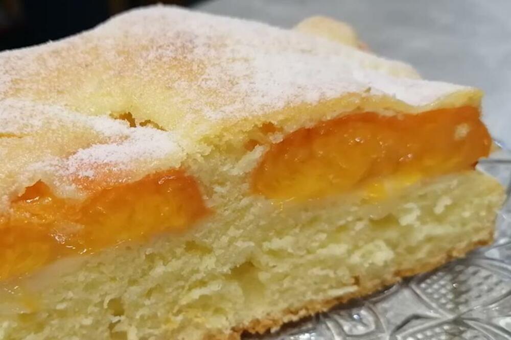 BRZ RECEPT ZA NAJUKUSNIJI KOLAČ SA KAJSIJAMA: Prava DOMAĆA POSLASTICA za tmurne dane